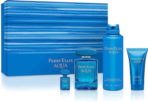 perry ellis aqua body wash.